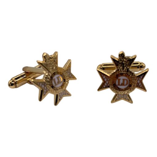Picture of Cufflinks - Light Dragoon Cap Badge - Enamelled