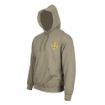 Picture of Light Dragoons Children's Hoodie - Olive - Cap Badge on Left Chest - Age 7-8 - Tudor Crown