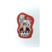 Picture of The Light Dragoons No1 Dress - Kings Cypher Badge - Silver on Scarlet
