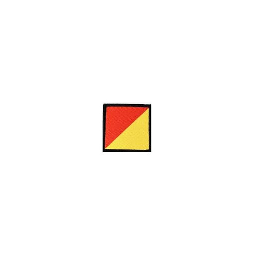 Picture of TRF - New RAC - Warm Red & Golden Yellow with Black Edge - Pack of 5