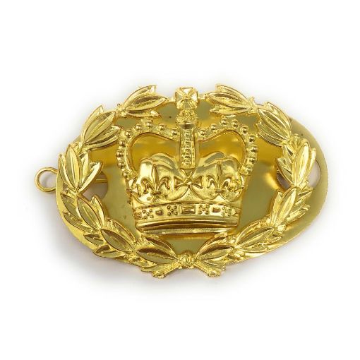 Picture of RQMS Brass Rank Badge - Back Plate & Shanks